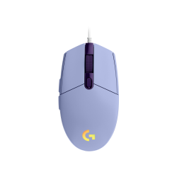 Gaming Mouse Logitech, G102 LightSync, RGB, Optical, Wired, USB, Lilac