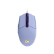 Gaming Mouse Logitech, G102 LightSync, RGB, Optical, Wired, USB, Lilac