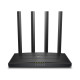 Безжичен рутер TP-Link Archer C6U AC1200, 2.4/5 GHz, 300 - 867Mbps, 10/100/1000