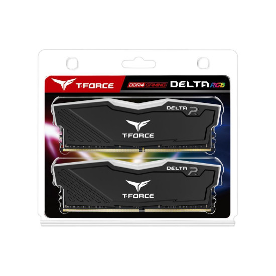 Memory Team Group T-Force Delta RGB Black DDR4 - 32GB (2x16GB) 3600MHz 1.35V