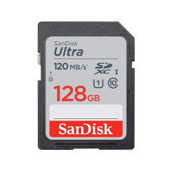 Memory card  SANDISK Ultra SDXC, 128GB
