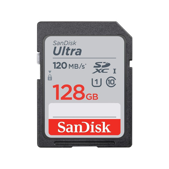Карта памет SANDISK Ultra SDXC, 128GB