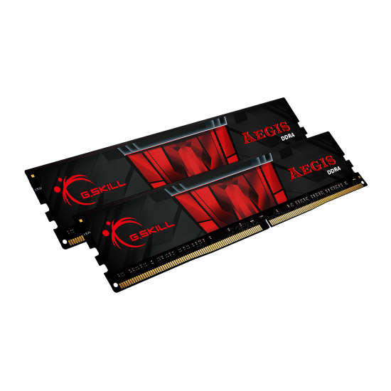 Памет G.SKILL Aegis 32GB(2x16GB) DDR4 PC4-25600 3200MHz F4-3200C16D-32GIS