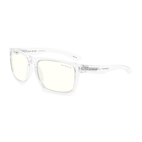 Home and Office glasses Gunnar Intercept Crystal, Clear, White