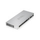 Switch ZYXEL XGS1010-12, 10 Ports unmanaged, Gigabit, 2xSFP