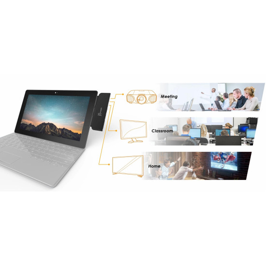 j5create JDD320 ULTRADRIVEMINIDOCK for Surface Pro™ 4/5/6