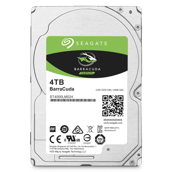 HDD Seagate BarraCuda ST4000LM0024 4TB SATA3, 128MB, 2.5