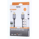 Hama Ultra High Speed HDMI™ Cable, Plug - Plug, 8K, Metal, Ethernet, 1.0 m