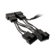 Kolink Y-cable for 4x 4-pin PWM fan