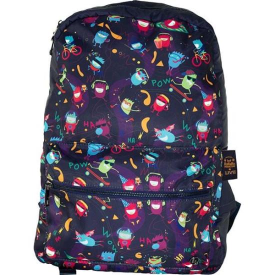 Hama HaHaHa Live Notebook Rucksack, up to 40 cm (15.6