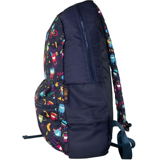 Hama HaHaHa Live Notebook Rucksack, up to 40 cm (15.6