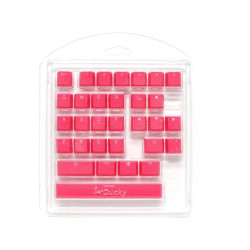 Ducky Pink 31-Keycap Set Rubber Backlit Double-Shot US Layout