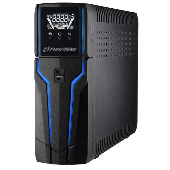 UPS POWERWALKER VI1000GXB for professional gaming, 1000VA, Line Interactive