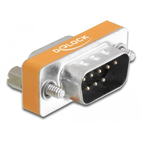Adapter DeLock D-Sub 9 pin male > D-Sub 9 pin female