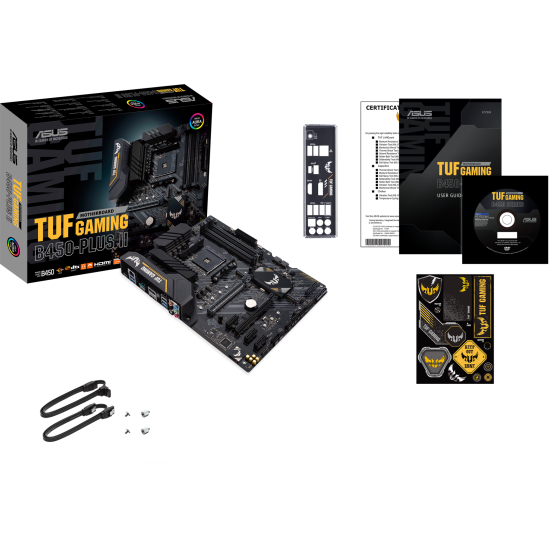 Motherboard ASUS TUF GAMING B450-PLUS II, AMD B450 (AM4)