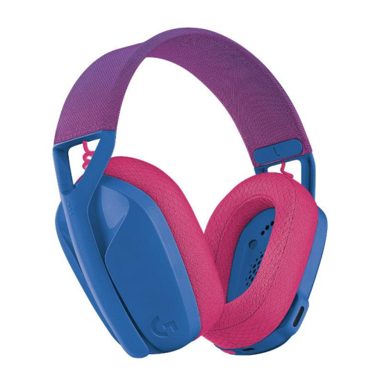 Gaming Wireless Headphones Logitech G435 Lightspeed Wireless, Microphone, Blue/Pink