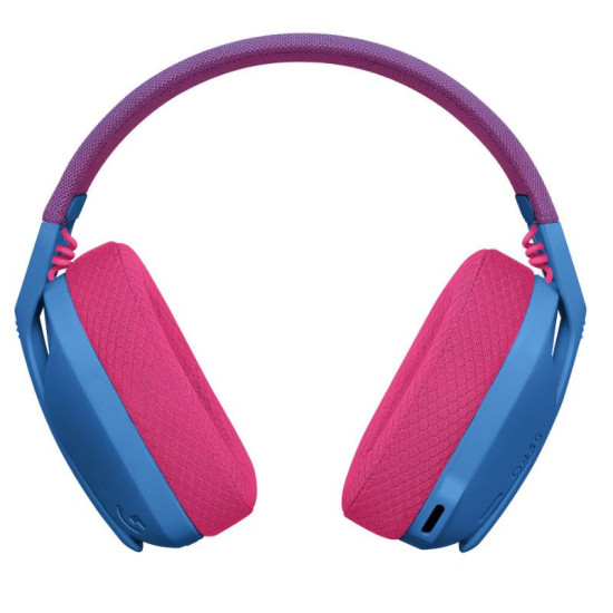Gaming Wireless Headphones Logitech G435 Lightspeed Wireless, Microphone, Blue/Pink
