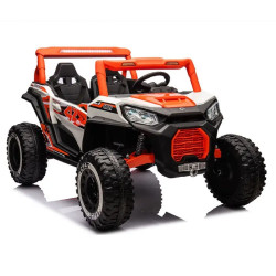 Aкумулаторен джип UTV Powered NEL 4X4 24V двуместен с меки гуми отварящи се врати и кожена седалка Aкумулаторен джип UTV Powered NEL 4X4 24V двуместен с меки гуми отварящи се врати и кожена седалка