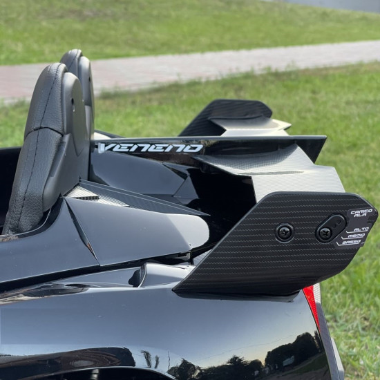 Акумулаторен кола Lamborghini Veneno 12V с отварящи се врати меки гуми 4x4