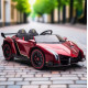 Акумулаторен кола Lamborghini Veneno 12V с отварящи се врати меки гуми 4x4