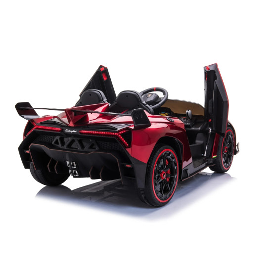 Акумулаторен кола Lamborghini Veneno 12V с отварящи се врати меки гуми 4x4