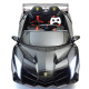 Акумулаторен кола Lamborghini Veneno 12V с отварящи се врати меки гуми 4x4