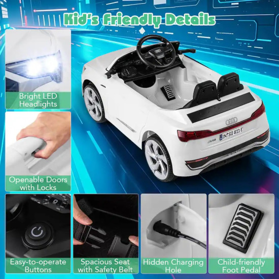 Акумулаторен джип AUDI SQ8 4X4 12V