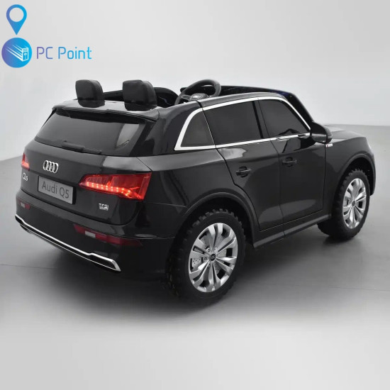 Акумулаторен Двуместна джип Audi Q5 4X4 24V батерия,MP4