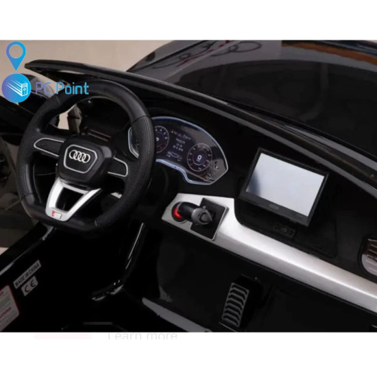 Акумулаторен Двуместна джип Audi Q5 4X4 24V батерия,MP4