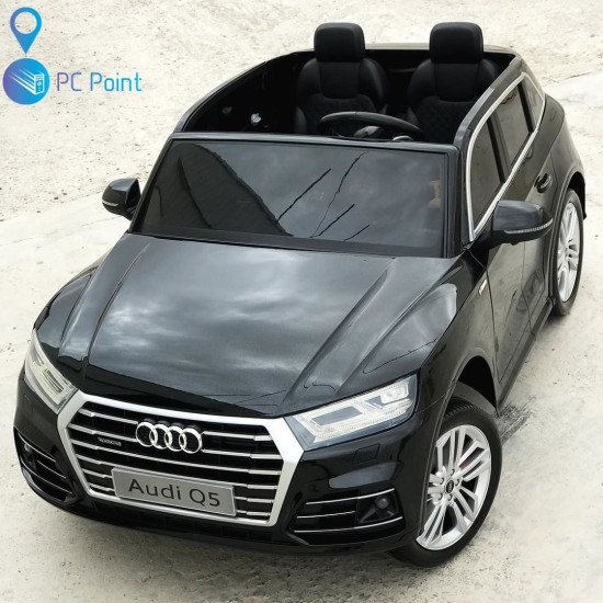 Акумулаторен Двуместна джип Audi Q5 4X4 24V батерия,MP4