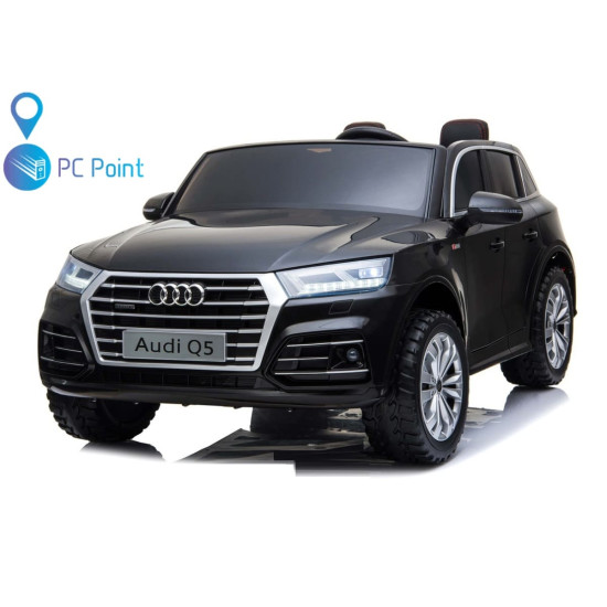 Акумулаторен Двуместна джип Audi Q5 4X4 24V батерия,MP4