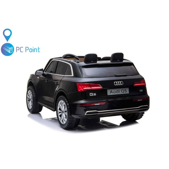 Акумулаторен Двуместна джип Audi Q5 4X4 24V батерия,MP4