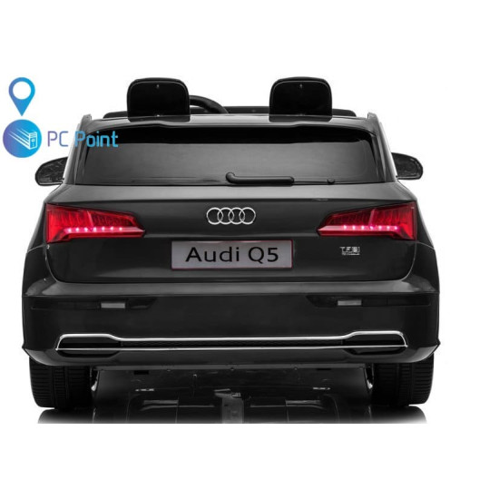 Акумулаторен Двуместна джип Audi Q5 4X4 24V батерия,MP4