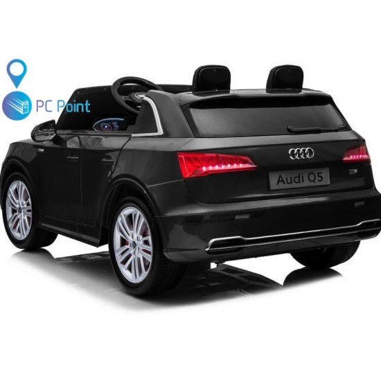 Акумулаторен Двуместна джип Audi Q5 4X4 24V батерия,MP4