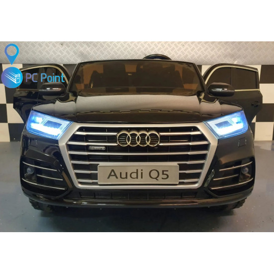 Акумулаторен Двуместна джип Audi Q5 4X4 24V батерия,MP4