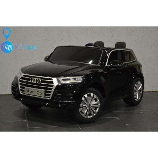 Акумулаторен Двуместна джип Audi Q5 4X4 24V батерия,MP4