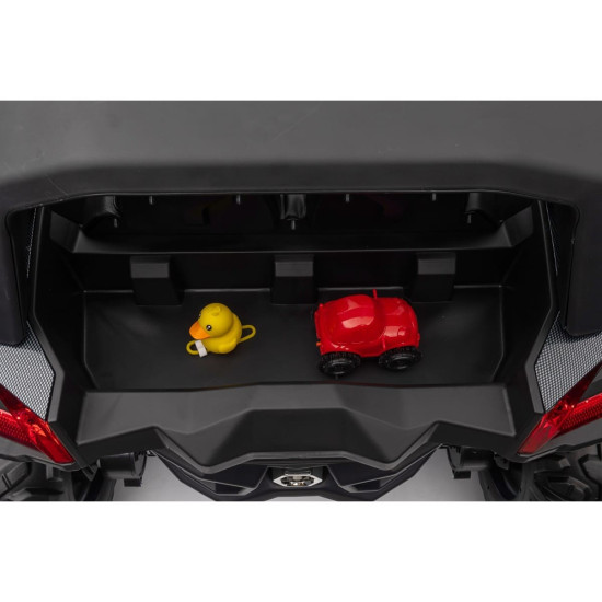 Aкумулаторен джип Super Star 4X4 24V двуместен с меки гуми отварящи се врати и кожена седалка Aкумулаторен джип Super Star 4X4 24V двуместен с меки гуми отварящи се врати и кожена седалка