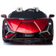 Акумулаторна двуместна кола Lamborghini Sian 24V с отварящи се врати меки гуми 4x4 Акумулаторна двуместна кола Lamborghini Sian 24V с отварящи се врати меки гуми 4x4