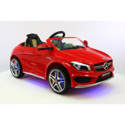 Mercedes Benz CLA45 AMG battery car with soft tires, WiFi and leather seat Mercedes Benz CLA45 AMG battery car with soft tires, WiFi and leather seat