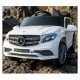 Акумулаторен джип Mercedes GL63 12V батерия,MP3, с меки гуми с Кожена седалка Металик боя, 4X4