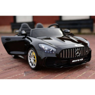 Акумулаторен кола Mercedes GT R 4X4 Licensed 2х12V двуместен с кожена седалка Акумулаторен кола Mercedes GT R 4X4 Licensed 2х12V двуместен с кожена седалка