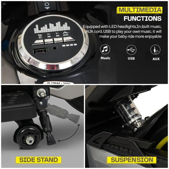 Акумулаторен мотор XR Racing 12V/12Ah с дискови спирачки