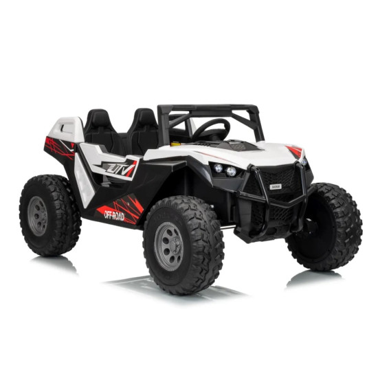 Battery-powered two-seater UTV off-road jeep, 4x4, 24V, 690W, with MP4 & MP3 player