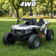 Battery-powered two-seater UTV off-road jeep, 4x4, 24V, 690W, with MP4 & MP3 player