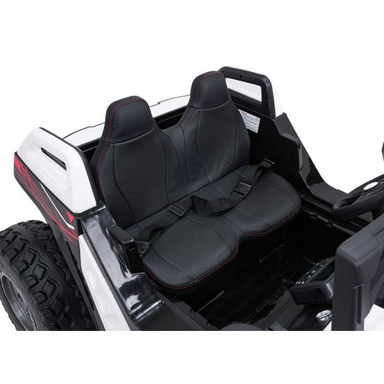 Battery-powered two-seater UTV off-road jeep, 4x4, 24V, 690W, with MP4 & MP3 player