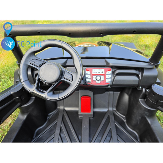 Акумулаторен Двуместен джип UTV OFF-ROAD PREMIUM 2026,4X4,24V,600W