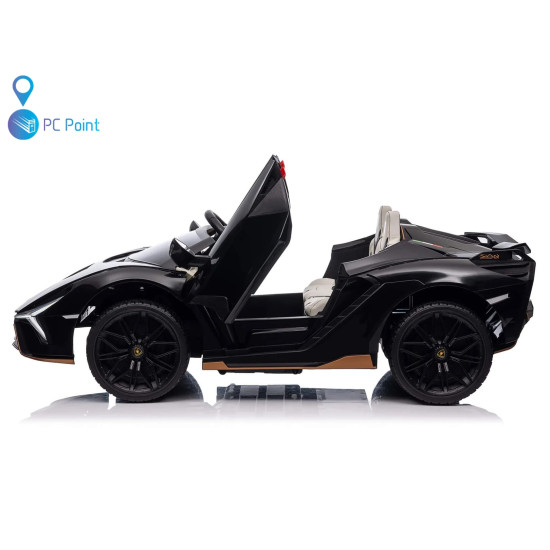 Двуместна акумулаторна кола Lamborghini SIAN дрифт 24V7Ah 1200W
