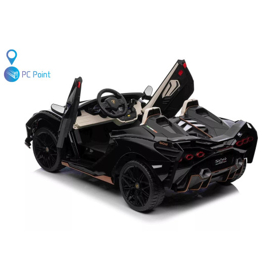 Двуместна акумулаторна кола Lamborghini SIAN дрифт 24V7Ah 1200W