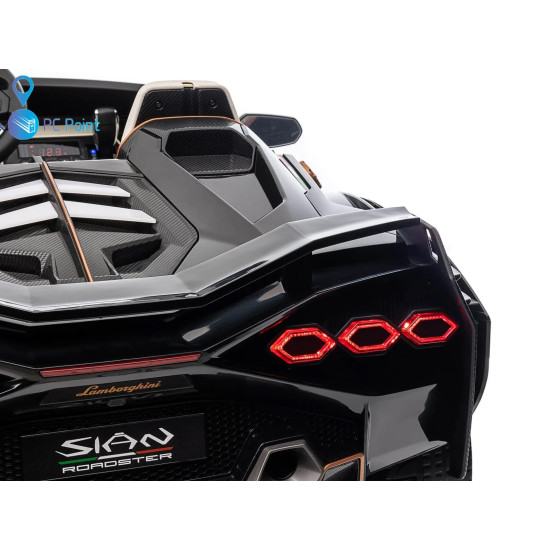 Двуместна акумулаторна кола Lamborghini SIAN дрифт 24V7Ah 1200W