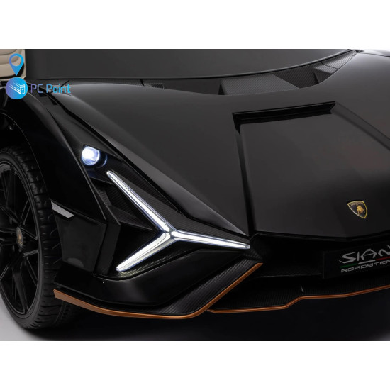 Двуместна акумулаторна кола Lamborghini SIAN дрифт 24V7Ah 1200W